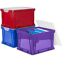 Storex 3 Piece Cube Storage Bins (STX62012U03C)