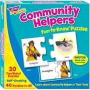 TREND Community Helpers Alphabet Puzzle Set (36011)