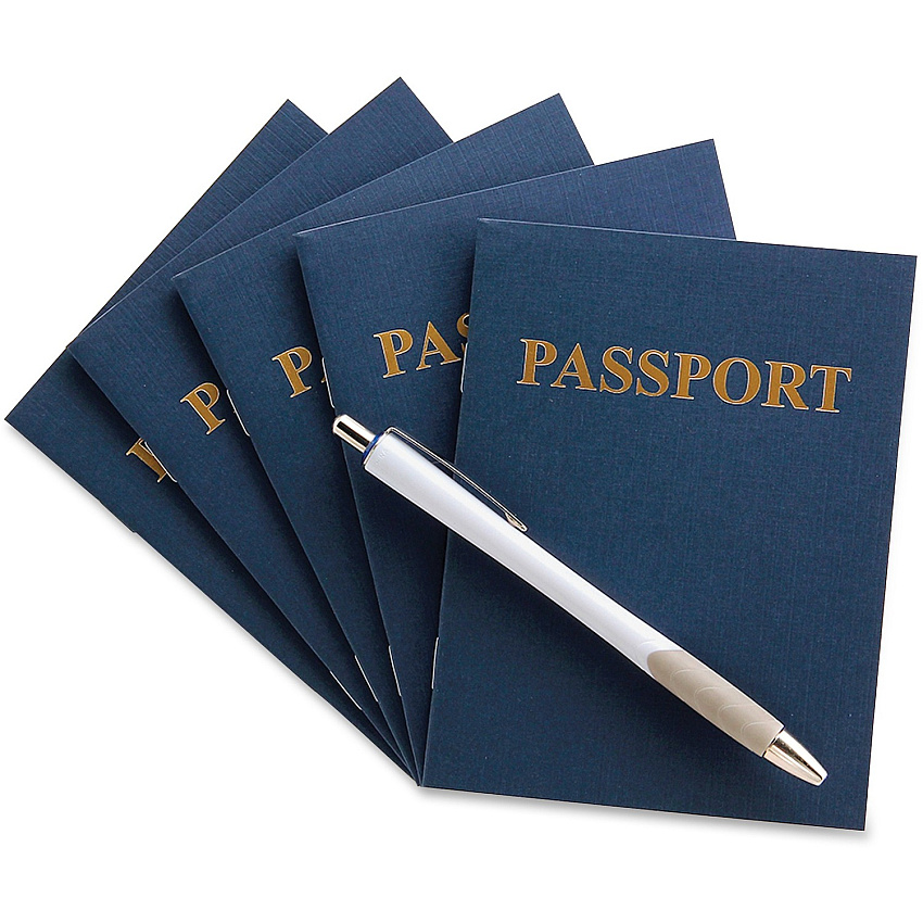 Hygloss Kids Craft Blank Passport Books (HYX32612)