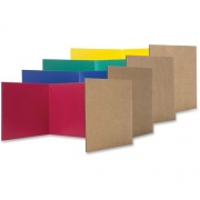 Flipside Color Tri-fold Study Carrel (60045)