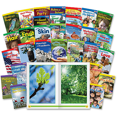 Shell Education Education TIME For Kids Kindergarten Text Set Printed Book (24703)