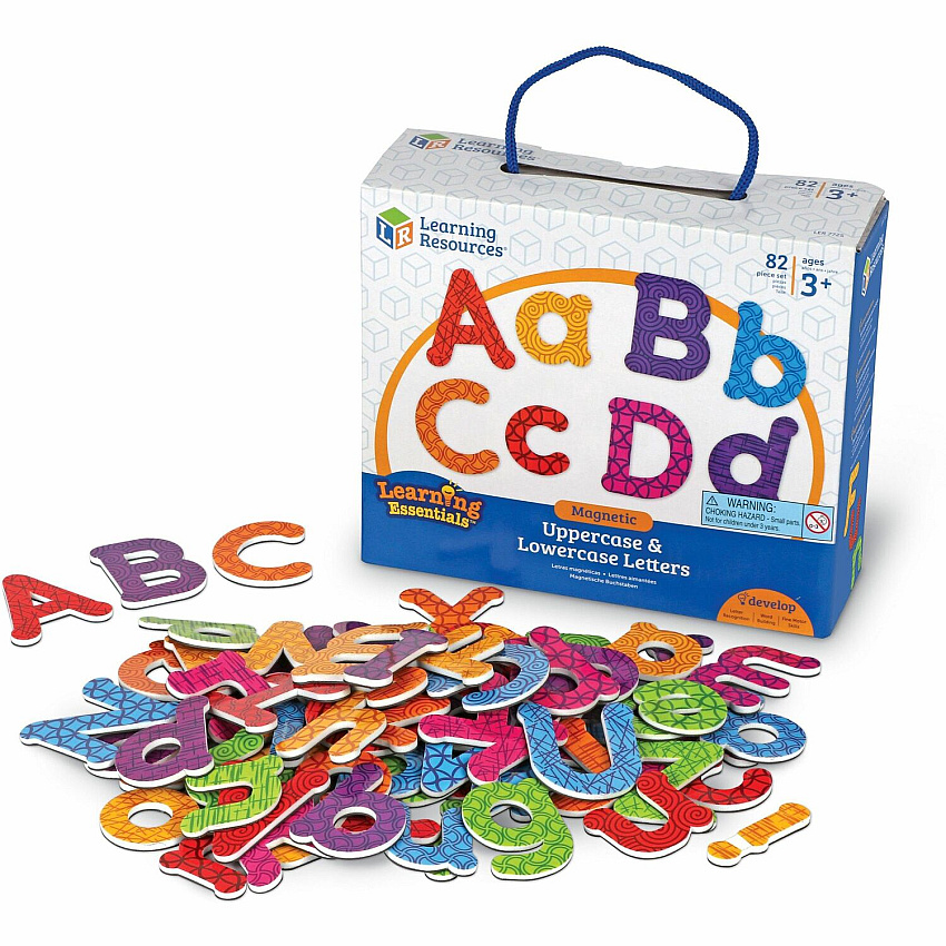 Learning Resources Upper/Lower Case Magnetic Letters (LRN7725)