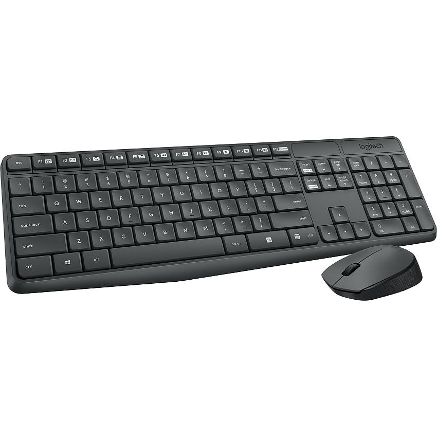 Logitech MK235 Keyboard & Mouse (Keyboard English Layout only) (920007897)