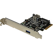 StarTech 2 Port Usb 3.1 10gbps Card 1x Ext 1x Int (PEXUSB311EI)