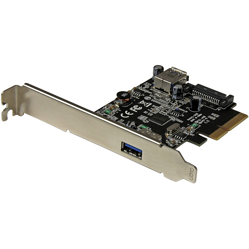 StarTech 2 Port Usb 3.1 10gbps Card 1x Ext 1x Int (PEXUSB311EI)