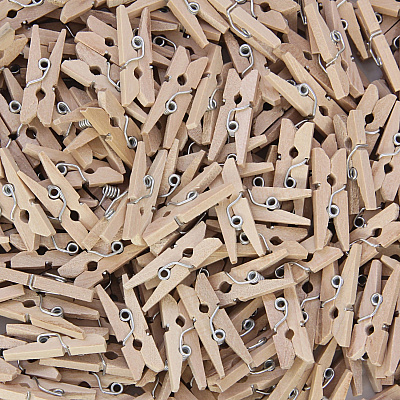 Creativity Street WoodCrafts Natural Mini Clothespins (PAC367201)