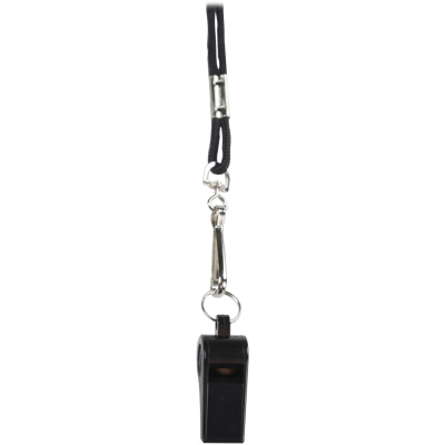 Champion Sports Plastic Whistle/Bulk Lanyard Pack (BP601)