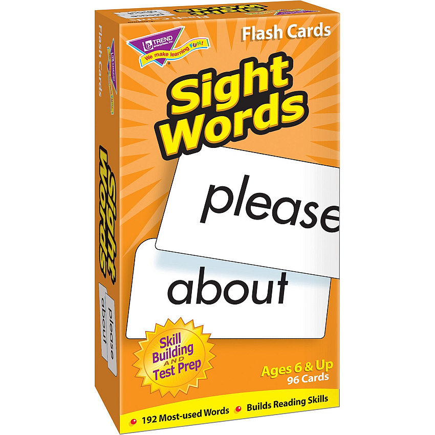 TREND Sight Words Skill Drill Flash Cards (TEP53003)