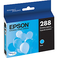 Epson DURABrite Ultra T288 Original Standard Yield Inkjet Ink Cartridge - Cyan - 1 Each (EPST288220S)