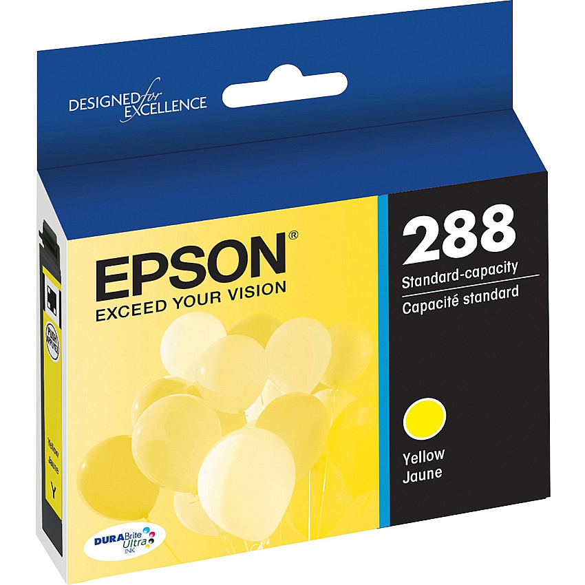 Epson DURABrite Ultra T288 Original Standard Yield Inkjet Ink Cartridge - Yellow - 1 Each (T288420S)