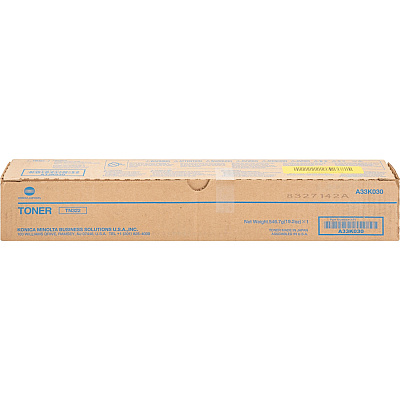 Konica Minolta Original Standard Yield Laser Toner Cartridge - Black - 1 Each (A33K030)