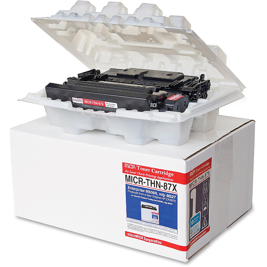 microMICR MICR Toner Cartridge - Alternative for HP 87X (MCMMICRTHN87X)