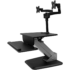 StarTech Dual Monitor Sit-to-stand Workstation (BNDSTSDUAL)