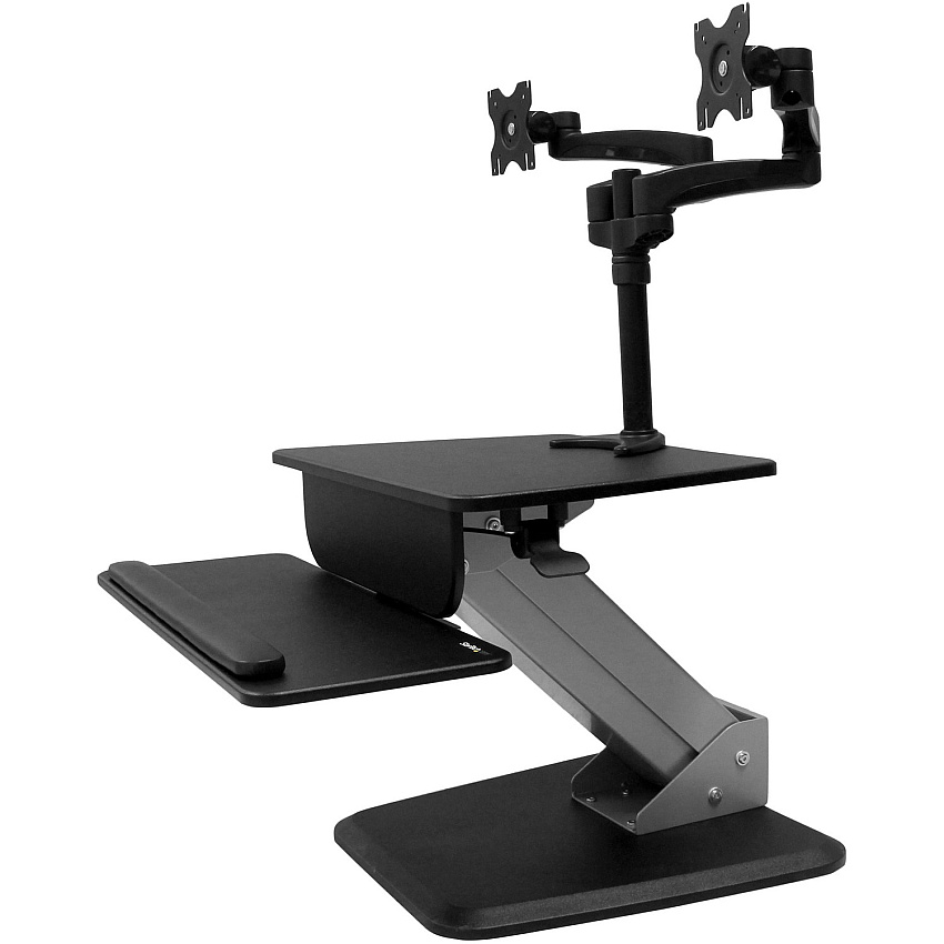 StarTech Dual Monitor Sit-to-stand Workstation (BNDSTSDUAL)