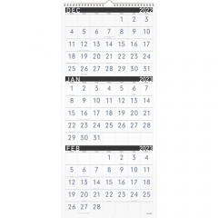 AT-A-GLANCE Contemporary 3-Month Vertical Wall Calendar (PM11X28)