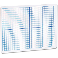 Flipside Grid Side/Plain Side Dry Erase Lap Board (FLP11000)