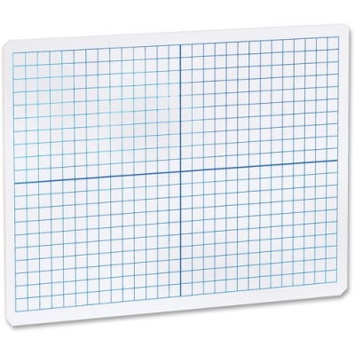 Flipside Grid Side/Plain Side Dry Erase Lap Board (11000)