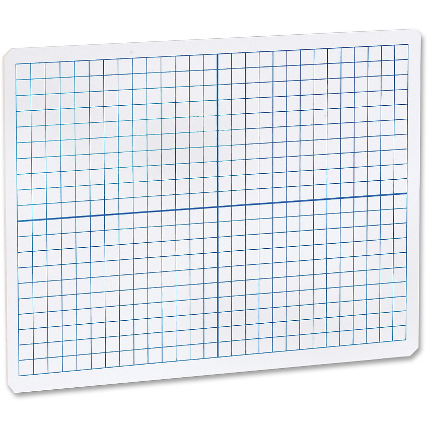 Flipside Grid Side/Plain Side Dry Erase Lap Board (FLP11000)