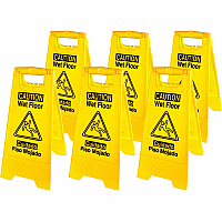 Genuine Joe Universal Graphic Wet Floor Sign (GJO85117CT)