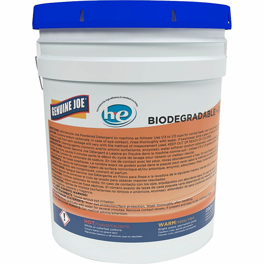 Genuine Joe Economical Powdered Laundry Detergent in Pail (GJO99737)