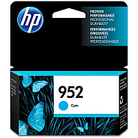 HP 952 Original Inkjet Ink Cartridge - Cyan - 1 Each (HEWL0S49AN)