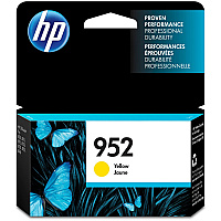 HP 952 Original Inkjet Ink Cartridge - Yellow - 1 Each (HEWL0S55AN)