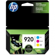 HP 920 3-pack Cyan/Magenta/Yellow Original Ink Cartridges (N9H55FN)