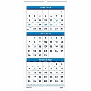 House of Doolittle Three-month Vertical Academic Wall Calendar (3645)