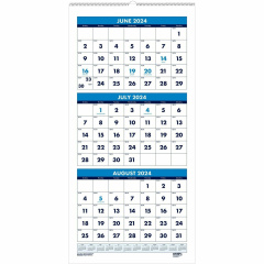 House of Doolittle Three-month Vertical Academic Wall Calendar (3645)