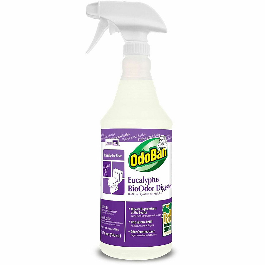 OdoBan Eucalyptus BioOdor Digester Spray (ODO927062QC12)