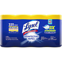 LYSOL 4-pack Disinfecting Wipes (RAC90641)