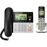 Vtech CS6949 DECT 6.0 Standard Phone - Black, Silver