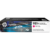 HP 981Y (HEWL0R14A) Original Extra High Yield Page Wide Ink Cartridge - Magenta - 1 Each