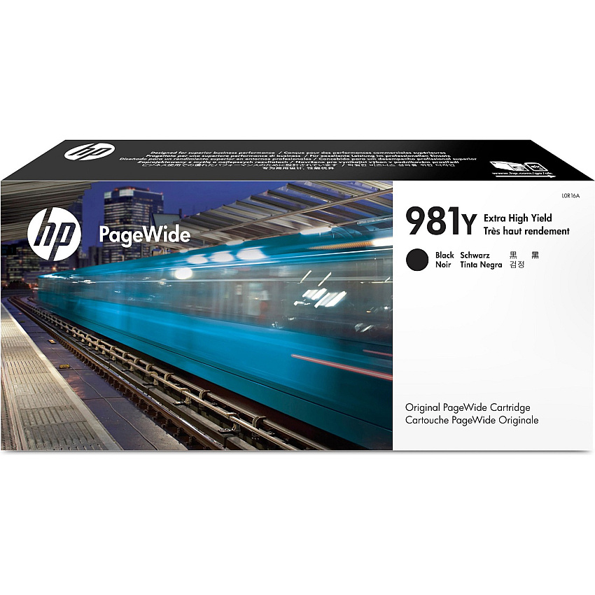 HP 981Y (HEWL0R16A) Original Extra High Yield Page Wide Ink Cartridge - Black - 1 Each