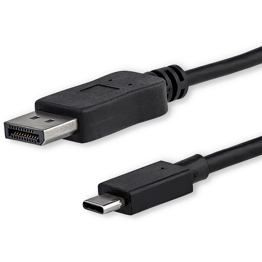 StarTech 3.3 Ft / 1 M Usb C To Display Port Cable - 4k 60hz - Black (CDP2DPMM1MB)