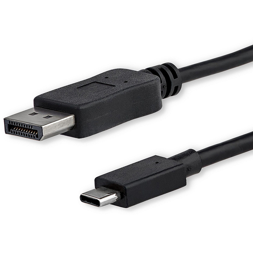StarTech 6 Ft / 1.8 M Usb C To Displayport Cable - 4k 60hz - Black (CDP2DPMM6B)