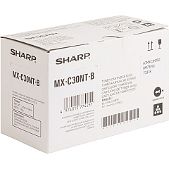 Sharp Original High Yield Laser Toner Cartridge - Black - 1 Each (SHRMXC30NTB)