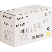 Sharp Original Standard Yield Laser Toner Cartridge - Yellow - 1 Each (SHRMXC30NTY)