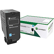 Lexmark Original Standard Yield Laser Toner Cartridge - Cyan - 1 Each (LEX74C0SCG)