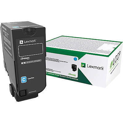 Lexmark Original Standard Yield Laser Toner Cartridge - Cyan - 1 Each (LEX74C0SCG)