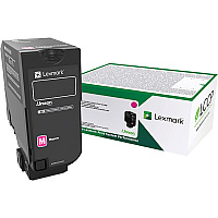 Lexmark Original High Yield Laser Toner Cartridge - Magenta - 1 Each (LEX74C0HMG)