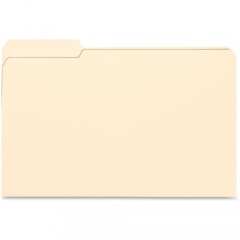 Business Source 1/3 Tab Cut Legal Recycled Top Tab File Folder (99724)