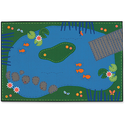Carpets for Kids KID$Value Rugs™ Tranquil Pond Rug (7206)