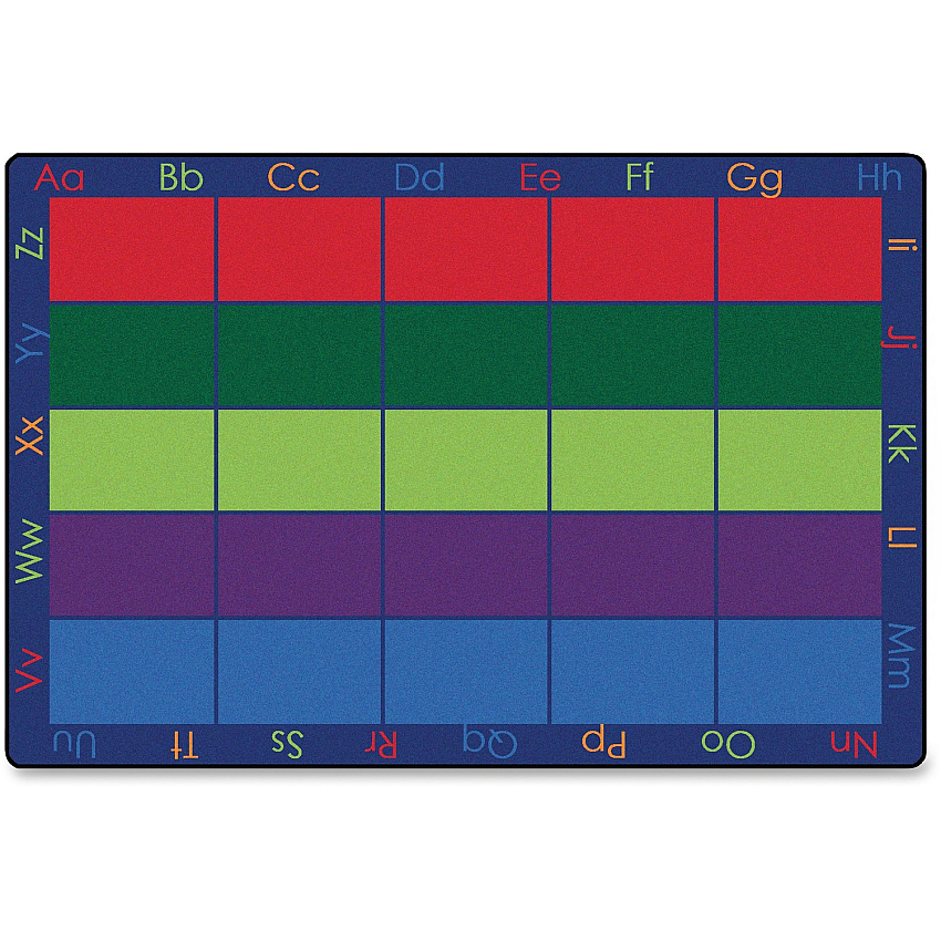 Carpets for Kids Premium Colorful Spaces Seating Rug (8600)