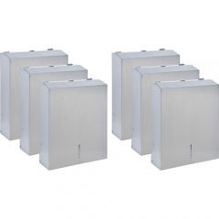 Genuine Joe C-Fold/Multi-fold Towel Dispenser Cabinet (02198CT)