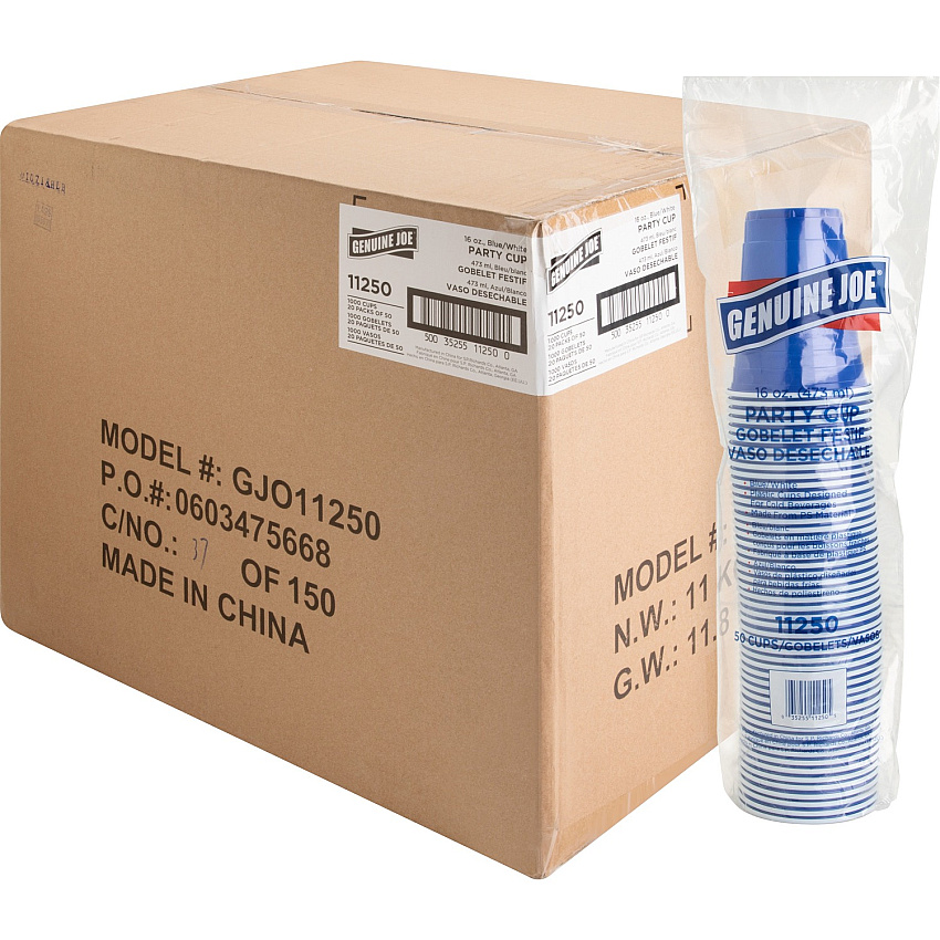 Genuine Joe 16 oz Party Cups (GJO11250CT)