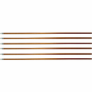 Genuine Joe Wood Handle with Threaded Metal Tip (GJO37061CT)