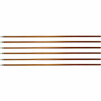 Genuine Joe Wood Handle with Threaded Metal Tip (GJO37061CT)