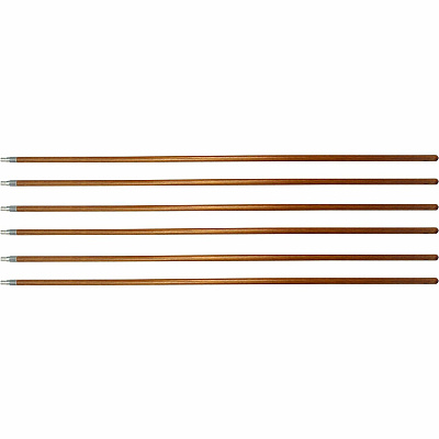Genuine Joe Wood Handle with Threaded Metal Tip (GJO37061CT)