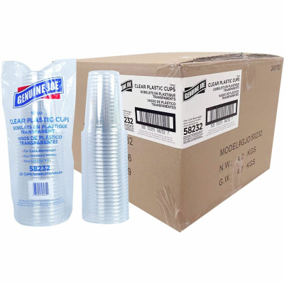 Genuine Joe Clear Plastic Cups (58232CT)
